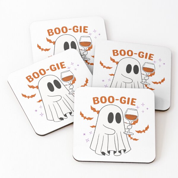 Item preview, BOO-GIE Halloween Ghost Shirt designed and sold by heyhuecreatives.