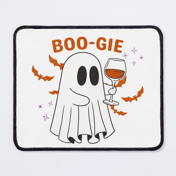 Item preview, BOO-GIE Halloween Ghost Shirt designed and sold by heyhuecreatives.