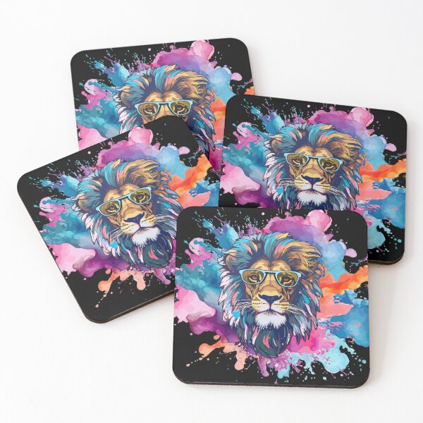 Item preview, Lion Splash Watercolor designed and sold by SJ5Designs.