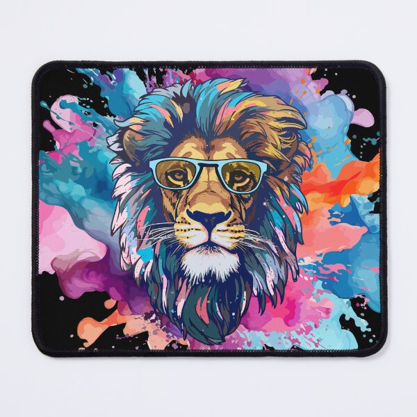 Item preview, Lion Splash Watercolor designed and sold by SJ5Designs.