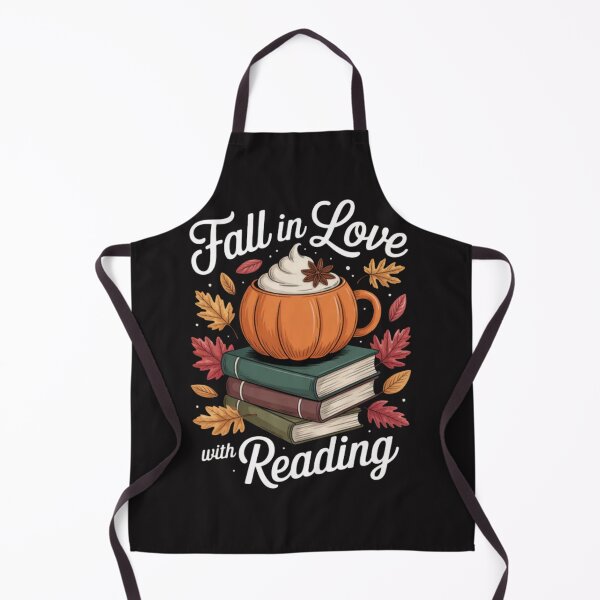 Item preview, Fall in Love with Reading Autumn Librarian Cute Book Lover designed and sold by Ikwalima.