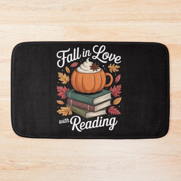 Item preview, Fall in Love with Reading Autumn Librarian Cute Book Lover designed and sold by Ikwalima.