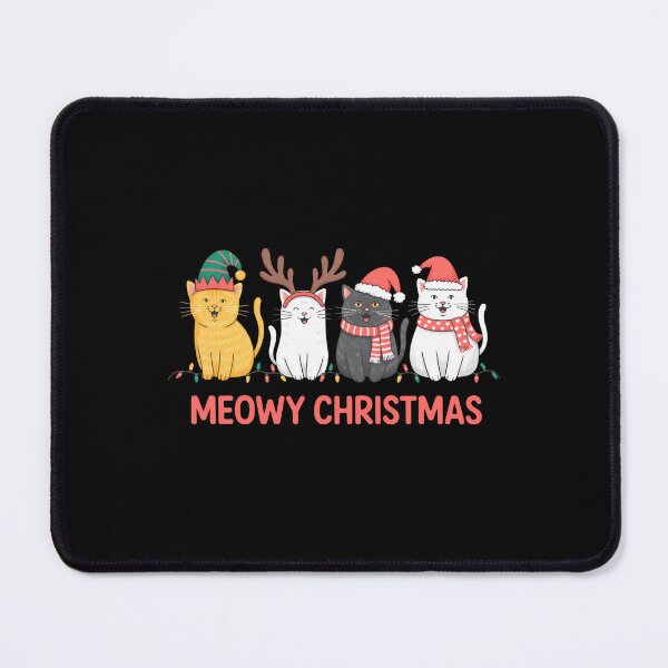 Item preview, Funny Christmas Cats - Cute Kitten Cats Santa Hat Xmas designed and sold by LeeEvans222.