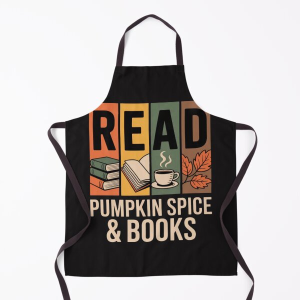Item preview, Fall Pumpkin Spice Latte Book Lover Cozy Autumn Reading designed and sold by Ikwalima.