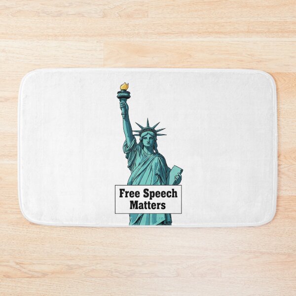 Item preview, Statue of Liberty Free Speech Matters designed and sold by Owcomm.
