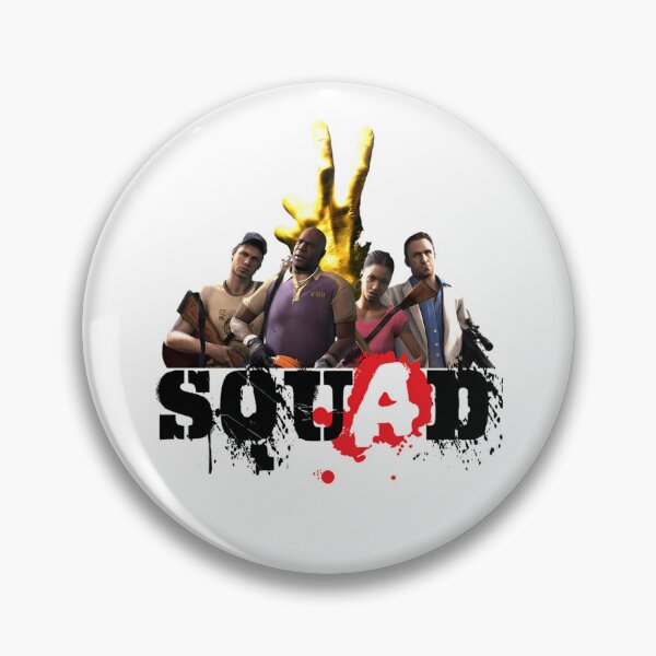 Item preview, Left 4 Dead 2 Squad (black)  designed and sold by AdammcDonald.