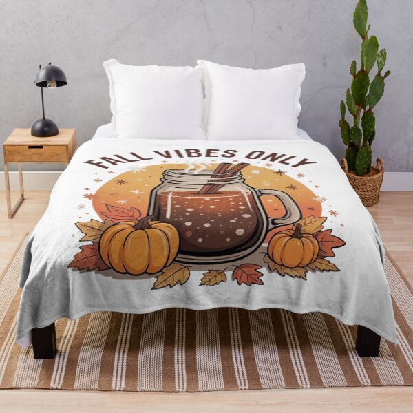Item preview, Fall Vibes Only Pumpkin Spice Latte Autumn Cozy designed and sold by Ikwalima.