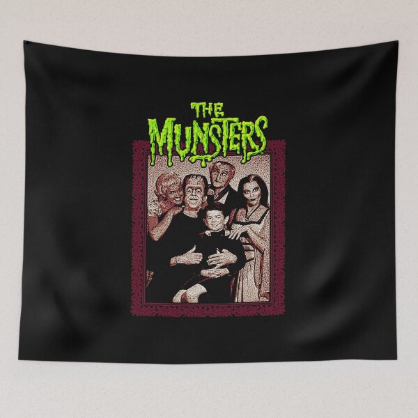 Item preview, Munsters Family Retro Horror Monster Portrait designed and sold by Charliiiiii123.
