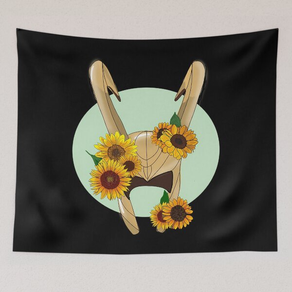 Item preview, God Of Mischief With Sunflowers designed and sold by ErinReylds.
