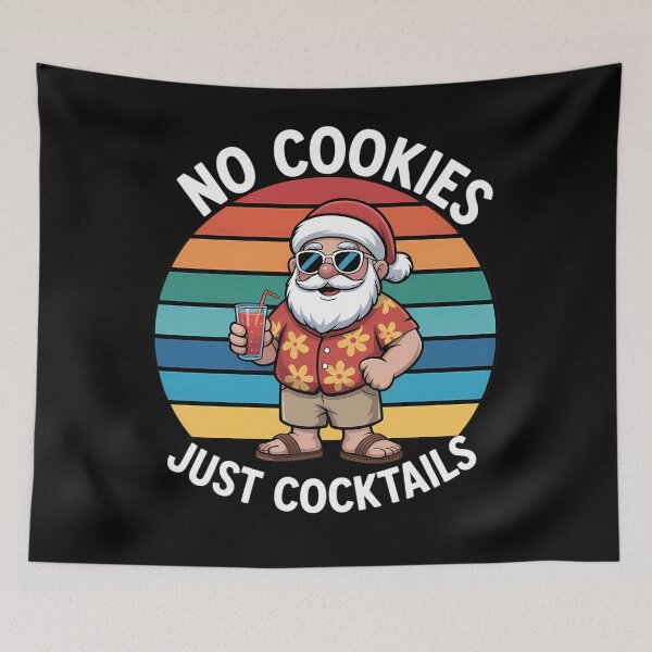 Item preview, Funny Christmas In July  No Cookies Just Cocktails designed and sold by JonBarnes22.