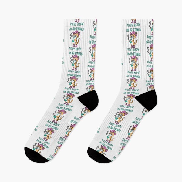Item preview, I’m So Stoned Right Meow Funny Stoner Cat Weed Design designed and sold by MycoMindsMedia.