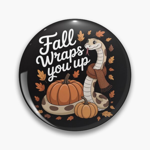 Item preview, Fall Wraps You Up Snake Autumn designed and sold by Ikwalima.