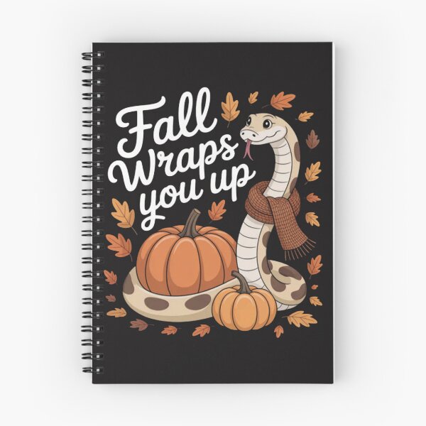 Item preview, Fall Wraps You Up Snake Autumn designed and sold by Ikwalima.