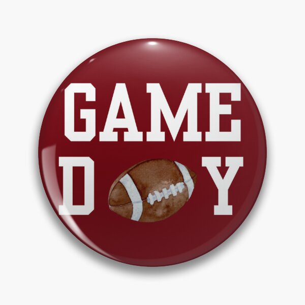 Item preview, South Carolina Football Pin Button designed and sold by Kickoff Buttons.