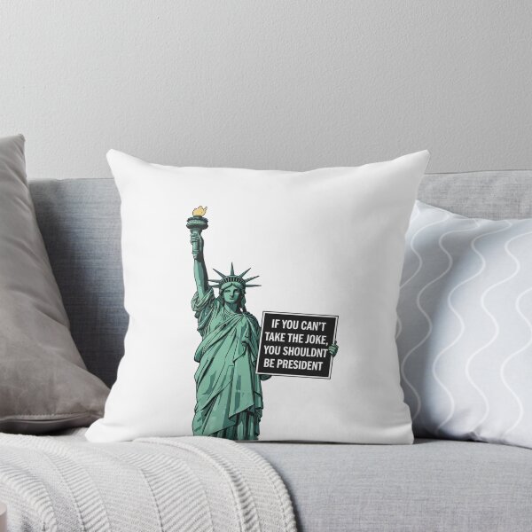 Item preview, If You Can't Take The Joke Statue of Liberty Anti Trump designed and sold by Owcomm.