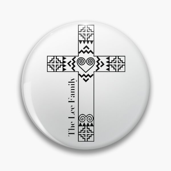 Item preview, Lee Hmong Family Name Cross designed and sold by HliandHue.