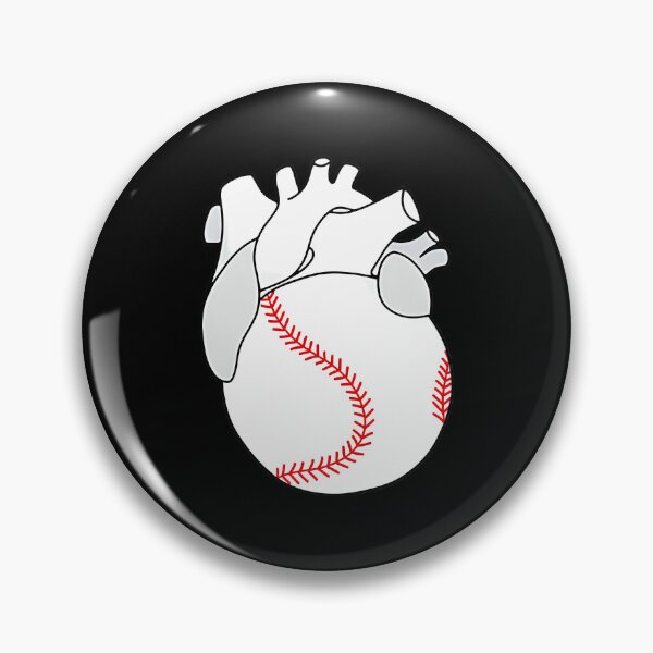 Artikelvorschau, Baseball-Herz entworfen und verkauft von ReneMeye1.
