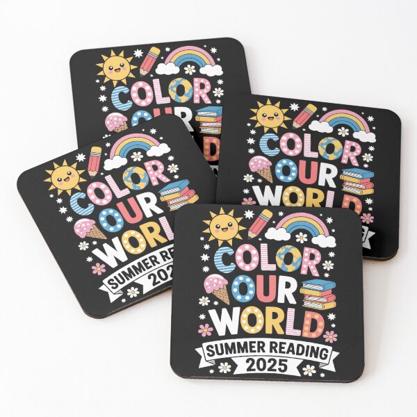 Item preview, 2025 Color Our World Book Summer Reading Program designed and sold by papertaless.