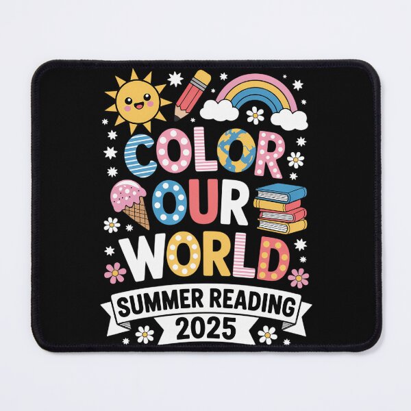 Item preview, 2025 Color Our World Book Summer Reading Program designed and sold by papertaless.