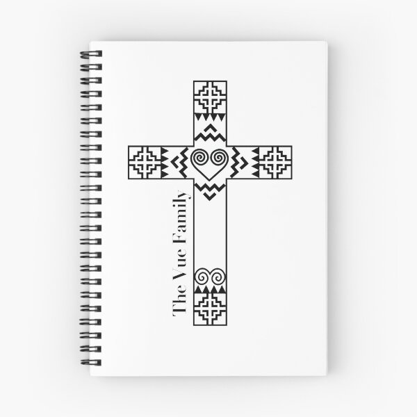Item preview, Vue Hmong Family Name Cross designed and sold by HliandHue.