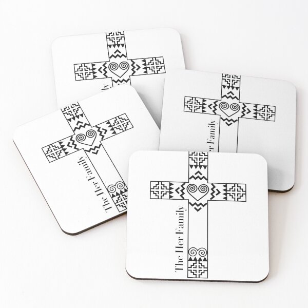 Item preview, Her Hmong Family Name Cross designed and sold by HliandHue.