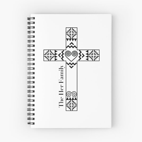 Item preview, Her Hmong Family Name Cross designed and sold by HliandHue.