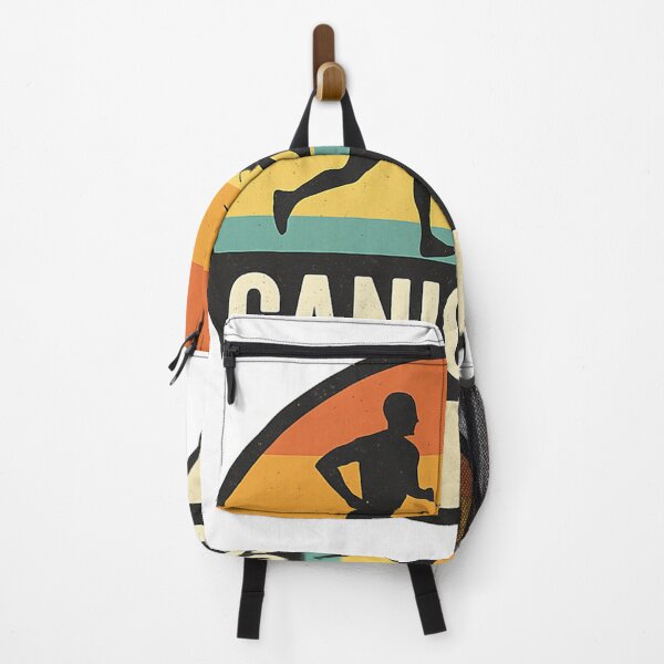 Item preview, Canicross Retro Vintage Logo With Runner And Dog Silhouette designed and sold by Victoriankundin.