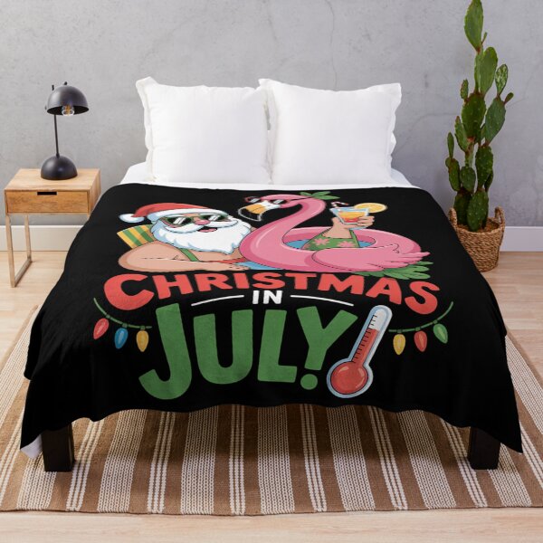 Artikelvorschau, Lustiges Weihnachten im Juli Shirt Sommer Flamingo Float Xmas entworfen und verkauft von JonBarnes22.