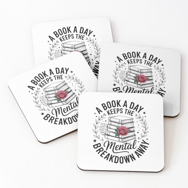 Item preview, A Book A Day Keep The Mental Breakdown Away Book Lovers designed and sold by papertaless.
