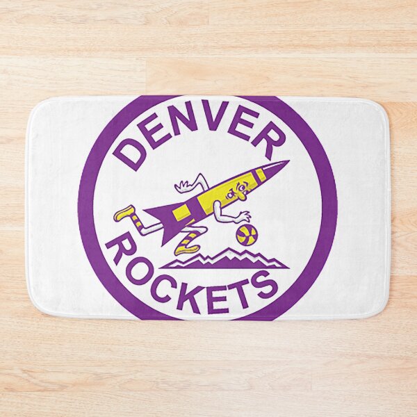 Aperçu de l'œuvre Logo de basket-ball vintage des Denver Rockets Aba créée et vendue par Victoriankundin.