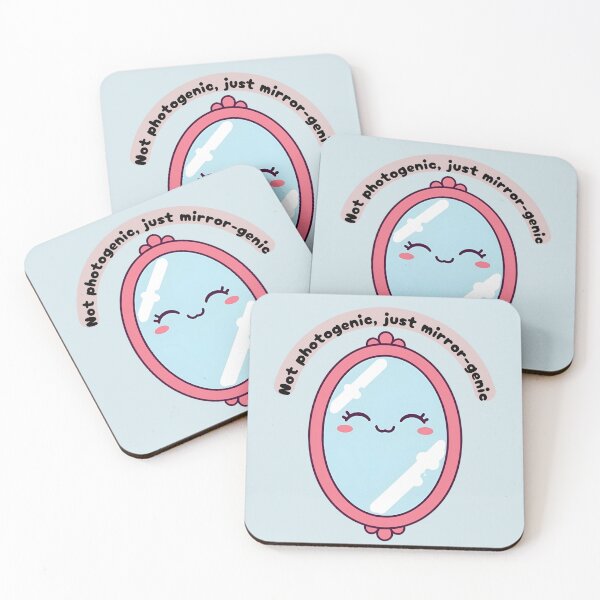 Item preview, Not photogenic, just mirror-genic- Relatable Humor Shirt designed and sold by Rosa-Alma.