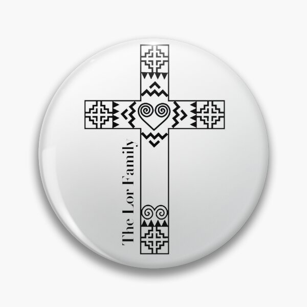 Item preview, Lor Hmong Family Name Cross designed and sold by HliandHue.