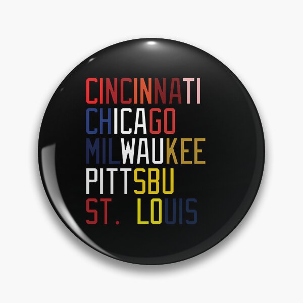 Item preview,  Nl Central Teams Locations And Colors designed and sold by ReneMeye1.