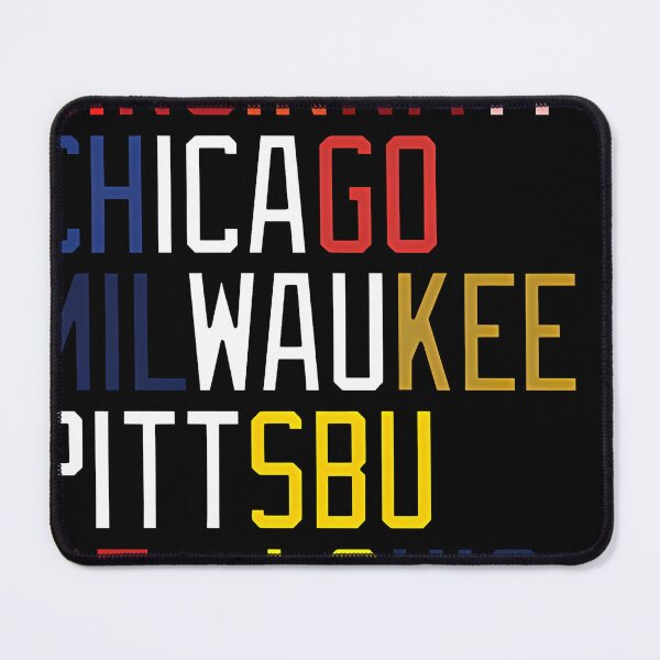 Item preview, Nl Central Teams Locations And Colors designed and sold by ReneMeye1.