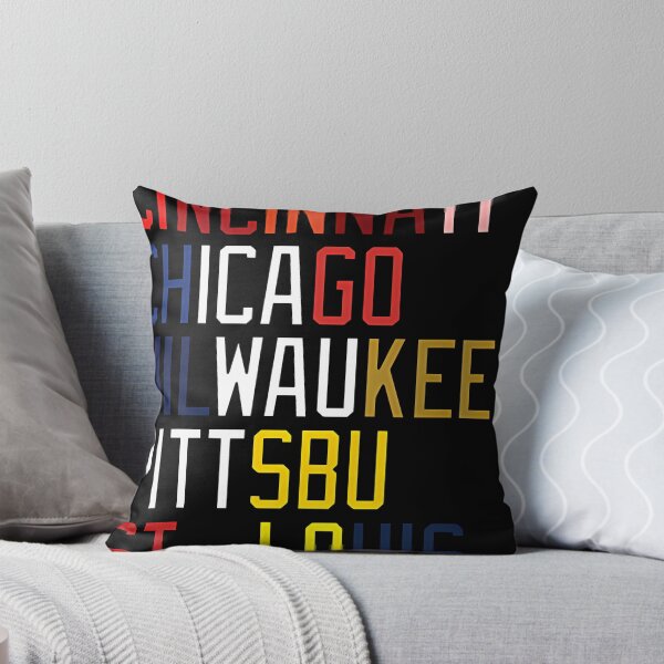 Item preview,  Nl Central Teams Locations And Colors designed and sold by ReneMeye1.