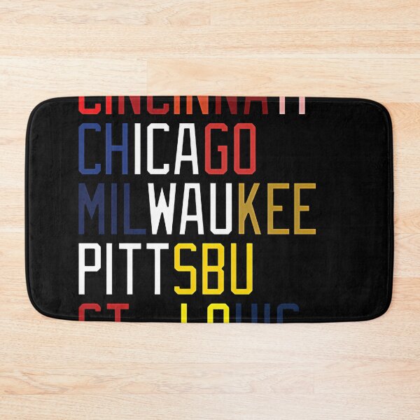 Item preview,  Nl Central Teams Locations And Colors designed and sold by ReneMeye1.