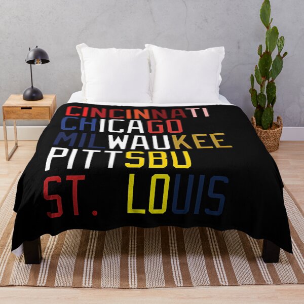 Item preview,  Nl Central Teams Locations And Colors designed and sold by ReneMeye1.