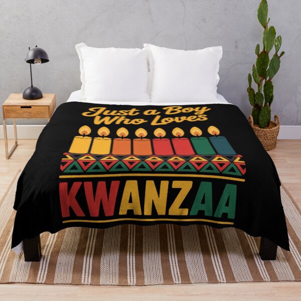 Item preview, Just A Boy Who Loves Kwanzaa Kinara African Pride Black Men designed and sold by papertaless.