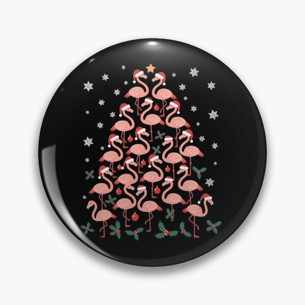 Item preview, Funny Christmas Pink Flamingo Tree Holiday Gift Bird Lover designed and sold by JonBarnes22.