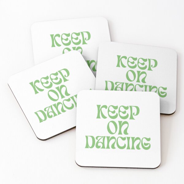 Item preview, Keep on Dancing – Motivational Retro Font Design designed and sold by Inkbymedad.