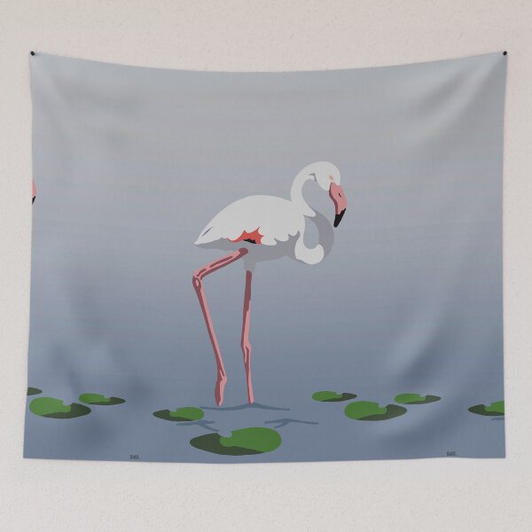 Item preview, Wading Flamingo designed and sold by SunDog-Designs.