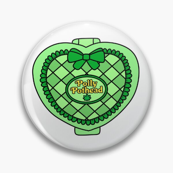 Item preview, Polly Pothead Funny Stoner Weed Y2K Parody Design designed and sold by MycoMindsMedia.
