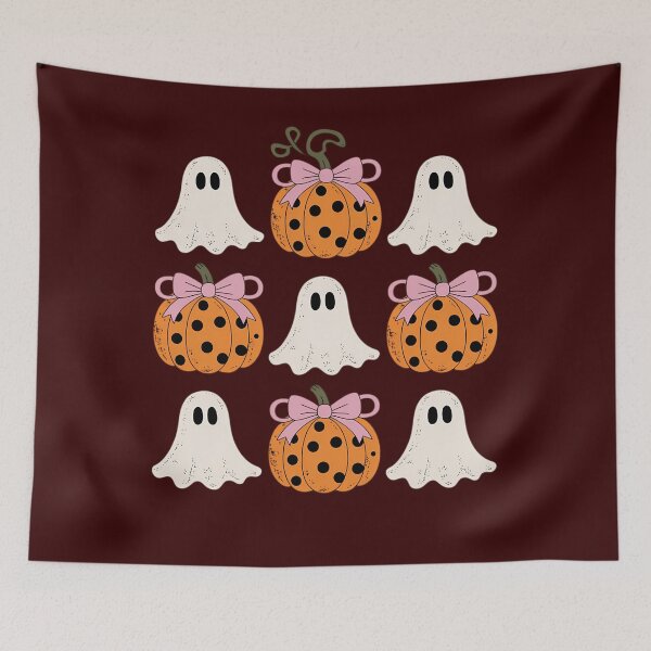 Item preview, Funny Coquette Bow Pumpkin Halloween Ghost Spooky Season designed and sold by JonBarnes22.