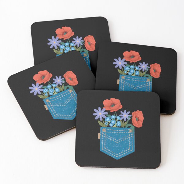 Item preview,  Flowers In A Pocket designed and sold by JessicaWalshdf.