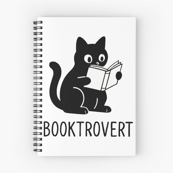 Item preview, Booktrovert cat reading designed and sold by lea-lani.