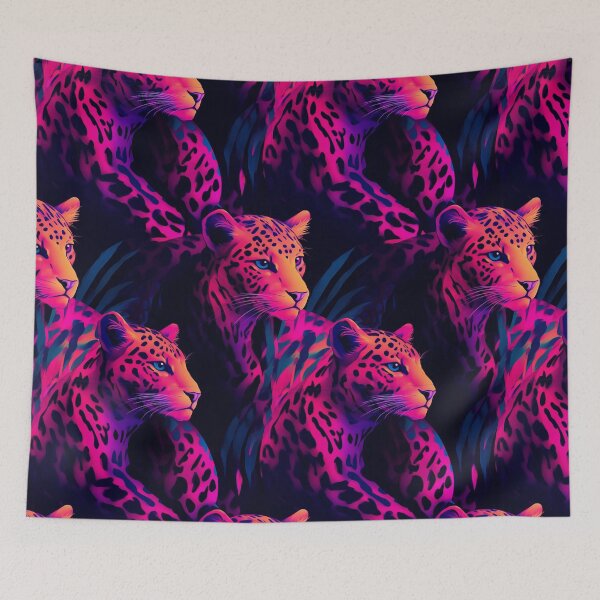Item preview, Leopards in the jungle pattern designed and sold by JeniSeny.