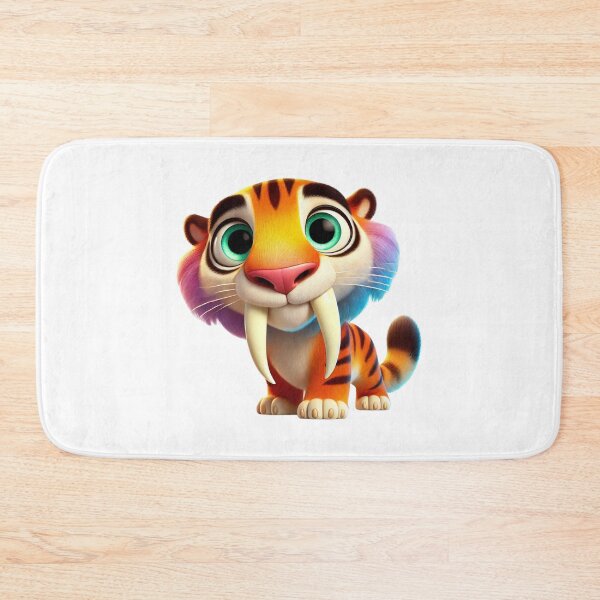 Item preview, Adorable Saber-Toothed Tiger designed and sold by Sillytoe.