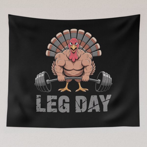 Item preview, Funny Deadlifting Turkey Thanksgiving Leg Day Deadlift designed and sold by JonBarnes22.