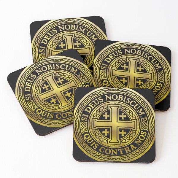 Item preview, Si Deus Nobiscum, Quis Contra Nos - Gold designed and sold by King Mediaworks.