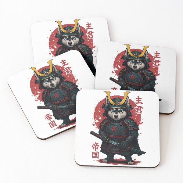 Item preview, Samurai Husky Warrior designed and sold by Patternicity.